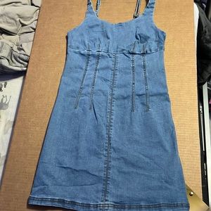 Blue jean dress